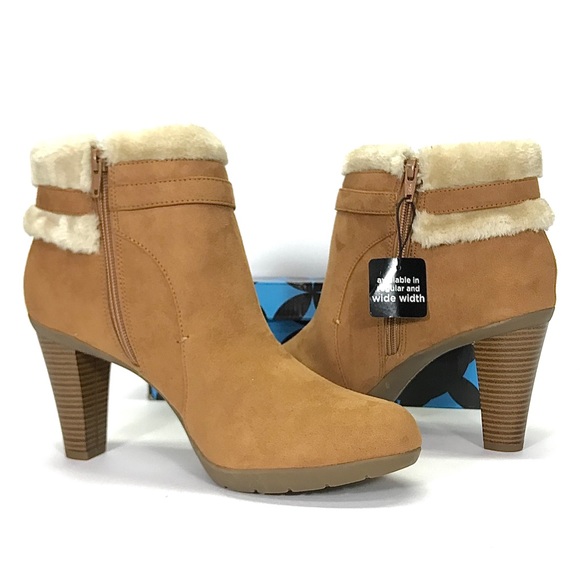 NIB Liz Claiborne Scrappy Heeled Ankle Booties - Picture 12 of 16